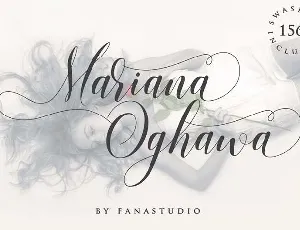 Mariana Oghawa font