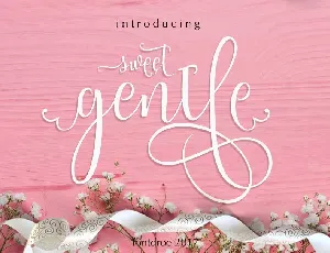 Sweetgentle Script font