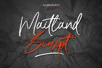 Maitland font