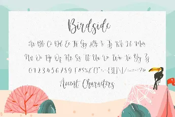 Birdside font