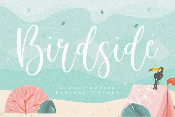 Birdside font