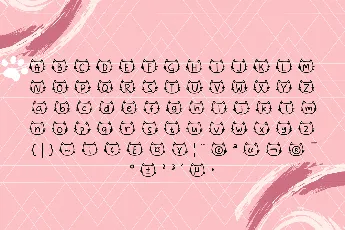 Meows Nepil font