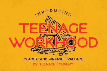 Teenage Workhood Demo font