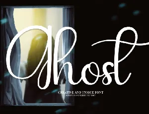 Ghost Script font