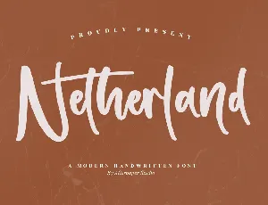 Netherland Script font