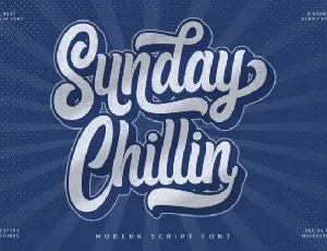 Sunday Chillin font