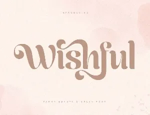 Wishful font