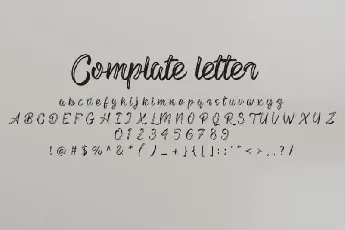 Replica Script font