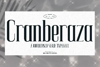 Cranberaza Personal Use font