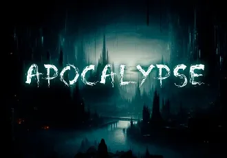 Dystopia font