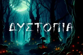 Dystopia font