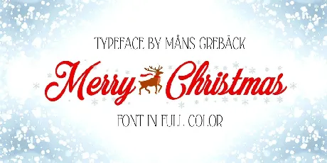 Merry Christmas font