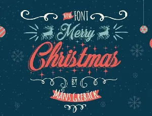 Merry Christmas font