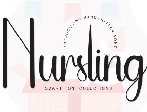 Nursling Script font