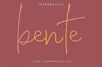 Bente Lite font