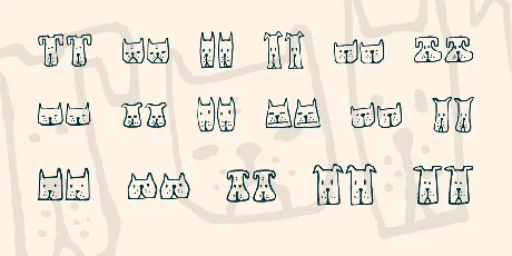 Cats and Dogs font