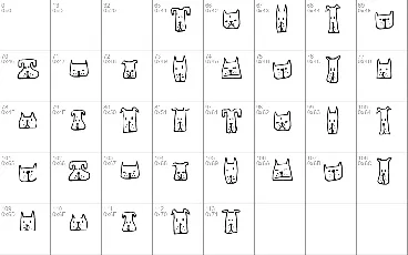 Cats and Dogs font