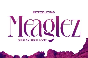 Meaglez Display font