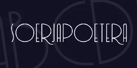 Soerjapoetera font