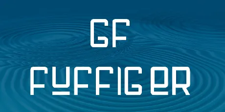 GF Fuffiger font