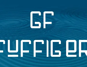 GF Fuffiger font