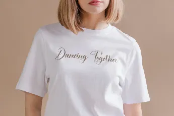 Dancing Together font