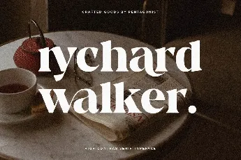 Rychard Walker font