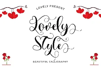 Lovely Style font