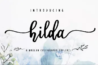 Hilda font