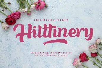 Hilttinery font