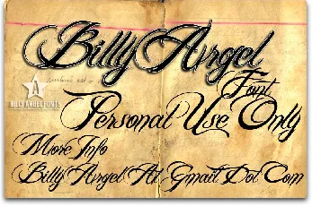 BILLY ARGEL FONT