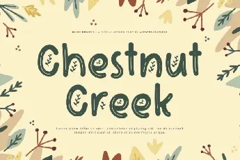 Olive Branch Display font