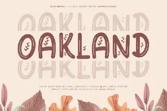 Olive Branch Display font