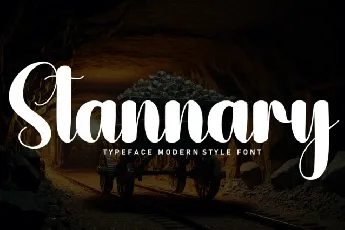 Stannary Script font