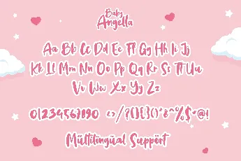 Baby Angella PERSONAL font