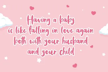 Baby Angella PERSONAL font