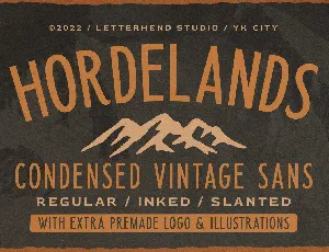 Hordelands font