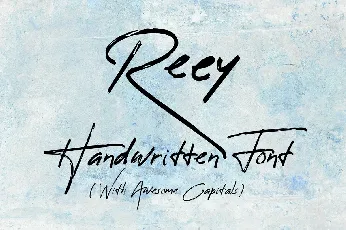 Reey font