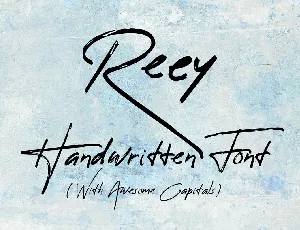 Reey font