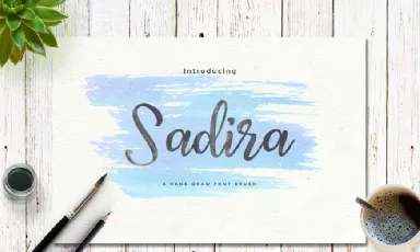 Sadira font