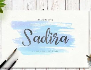 Sadira font