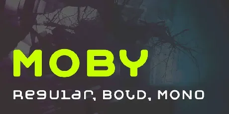 Moby font