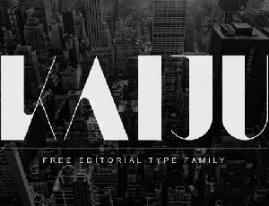 Kaiju font