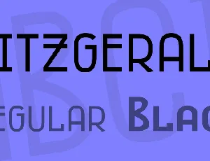 Fitzgerald font