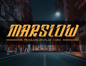 Marslow font