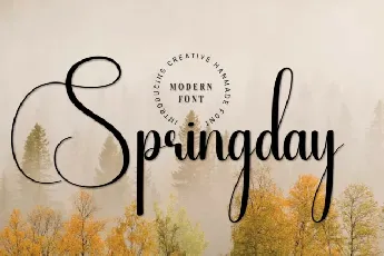 Springday font