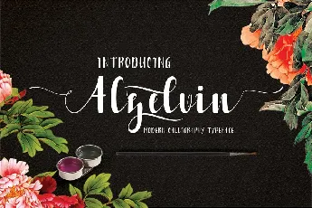 Alzelvin Typeface font