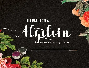 Alzelvin Typeface font