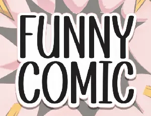 Funny Comic Display font