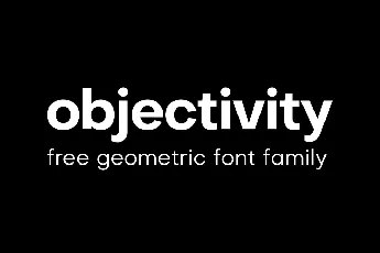 Objective Family font